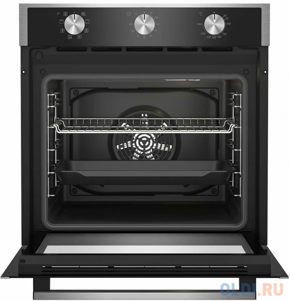 Духовой шкаф Электрический Hotpoint FE9 814 H IX нержавеющая сталь/черный в Москвe