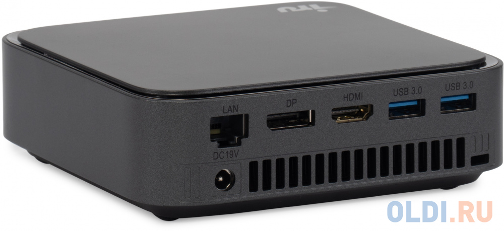 Неттоп IRU 310TLCN i5 1135G7 (2.4) 16Gb SSD512Gb Iris Xe Windows 11 Professional GbitEth WiFi BT черный (1975176)