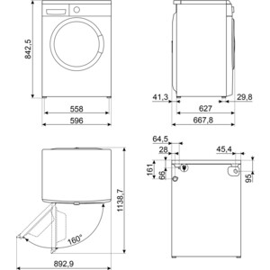 Стиральная машина Smeg WM3T24RU