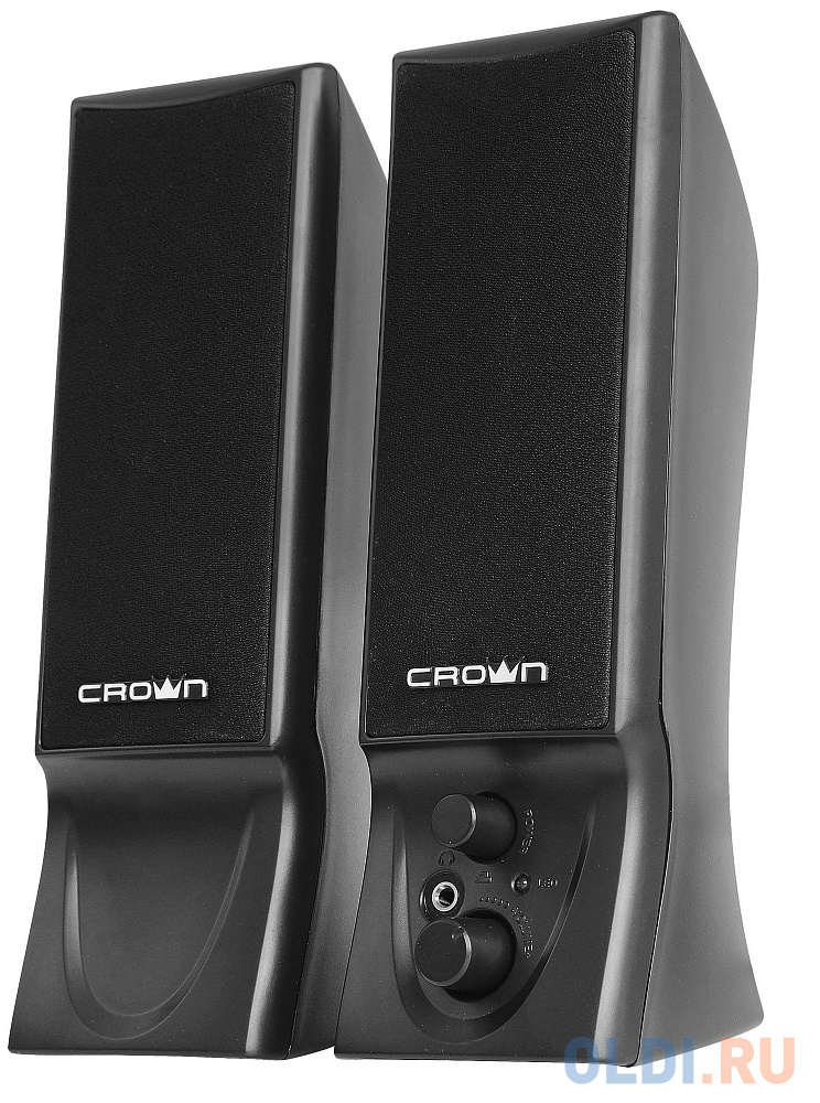 Колонки Crown CMS-602 2x3 Вт черный