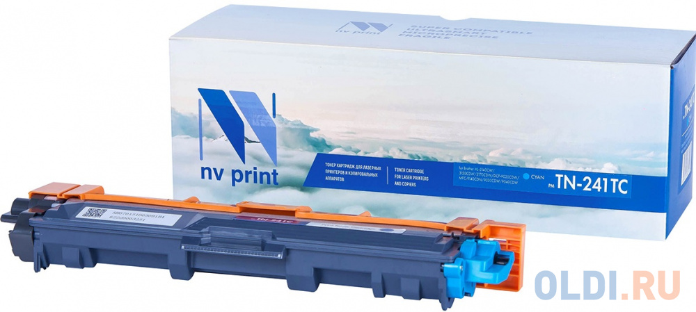 Картридж NV-Print TN-241T 1400стр Голубой