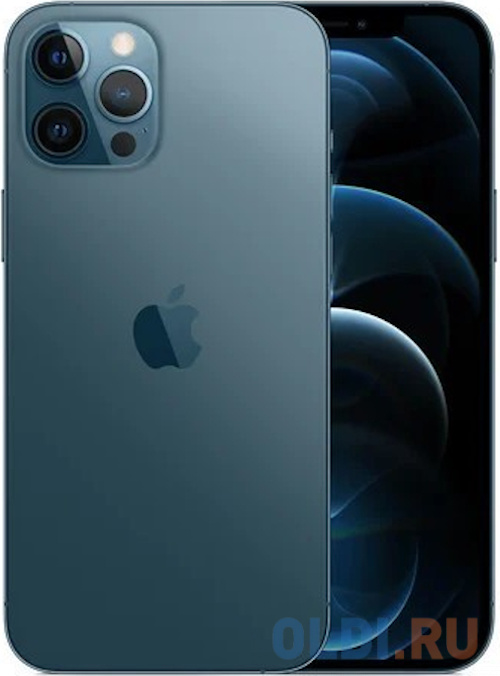 Смартфон Apple iPhone 12 Pro Max 256Gb "Как новый",  A2411,  синий тихоокеанский