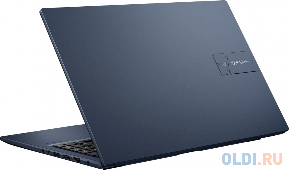 Ноутбук Asus Vivobook 15 X1504ZA-BQ1342 Core i5 1235U 16Gb SSD512Gb Intel Iris Xe graphics 15.6" IPS FHD (1920x1080) noOS blue WiFi BT Cam (90NB1