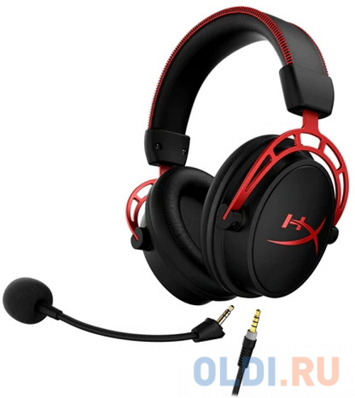 Гарнитура игровая/ HyperX Cloud Alpha (HX-HSCA-RD/AS) Red в Москвe