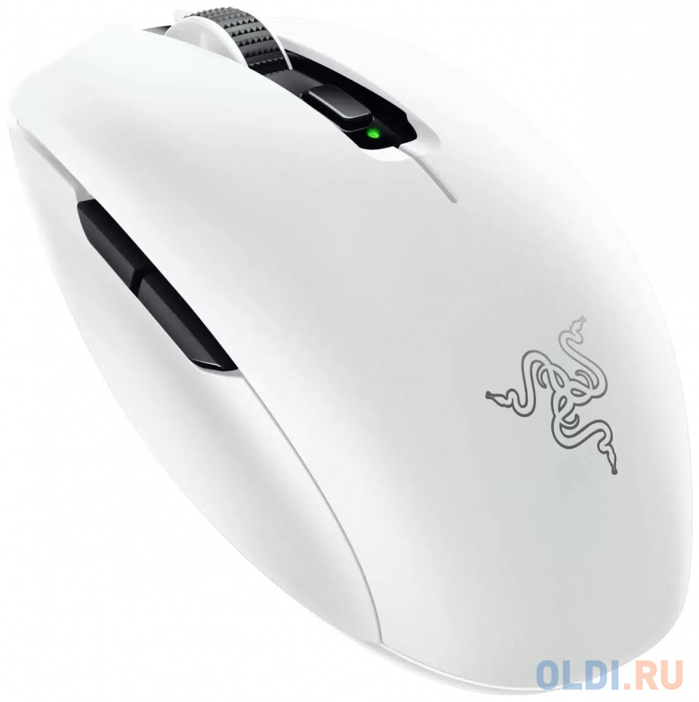 Беспроводная игровая мышь RAZER OROCHI V2 белая (USB, 2,4 ГГц, Bluetooth, 6 кн., RAZER™ switces, 18000 dpi, RAZER™ 5G, 1x AA)