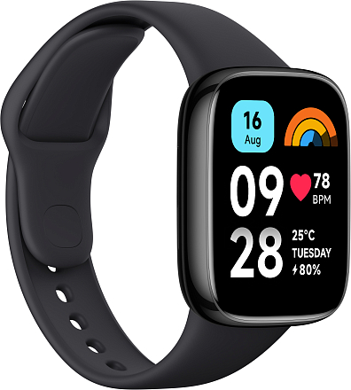 Умные часы Xiaomi Redmi Watch 3 Active Black BHR7266GL в Москвe