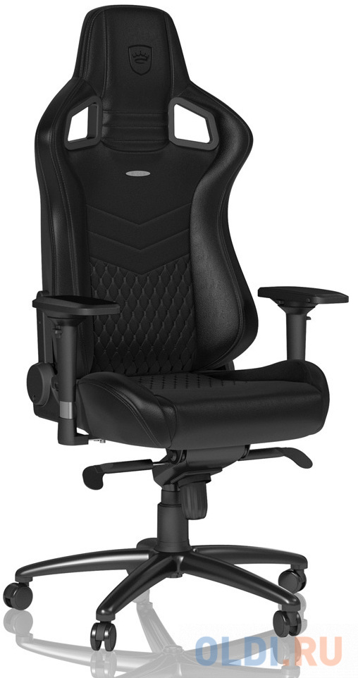 Игровое Кресло Noblechairs EPIC Real Leather (NBL-RL-BLA-001) black в Москвe