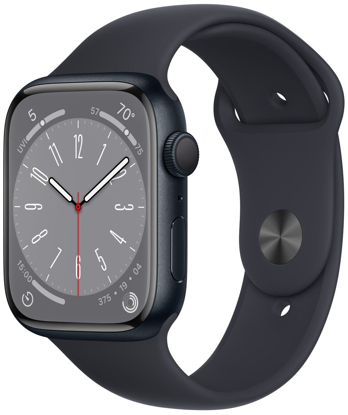 Умные часы Apple Watch Series 8 45mm Sport S/M (MNUJ3LL/A) Midnight
