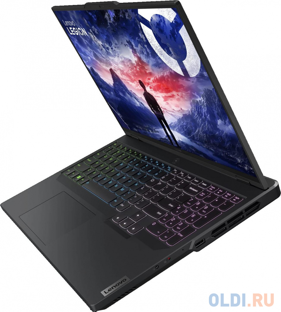 Ноутбук/ Lenovo Legion Pro 5 16IRX9 16"(2560x1600 IPS)/Intel Core i7 14700HX(2.1Ghz)/32768Mb/1024SSDGb/noDVD/Ext:nVidia GeForce RTX4070(8192Mb)/C