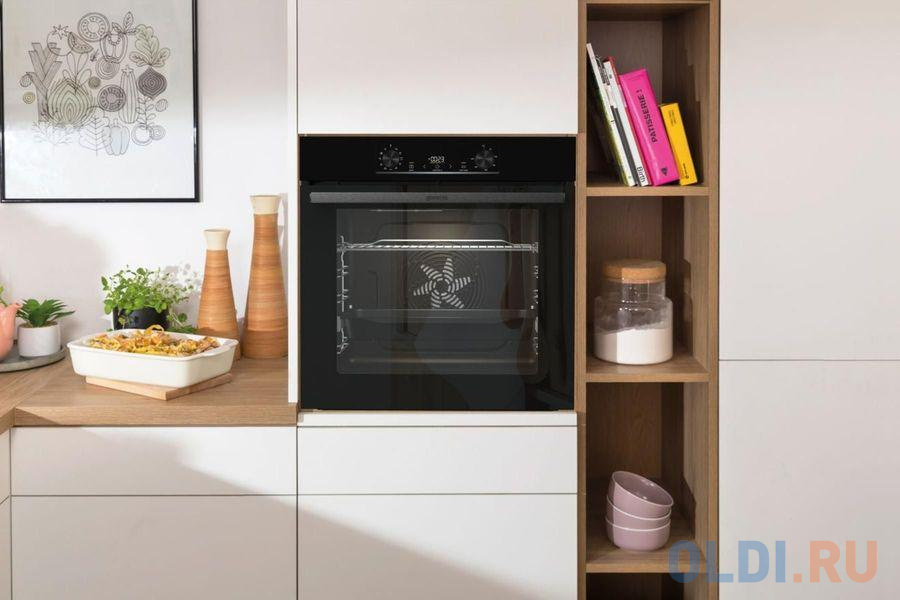 Электрический шкаф Gorenje BO6735E05B черный