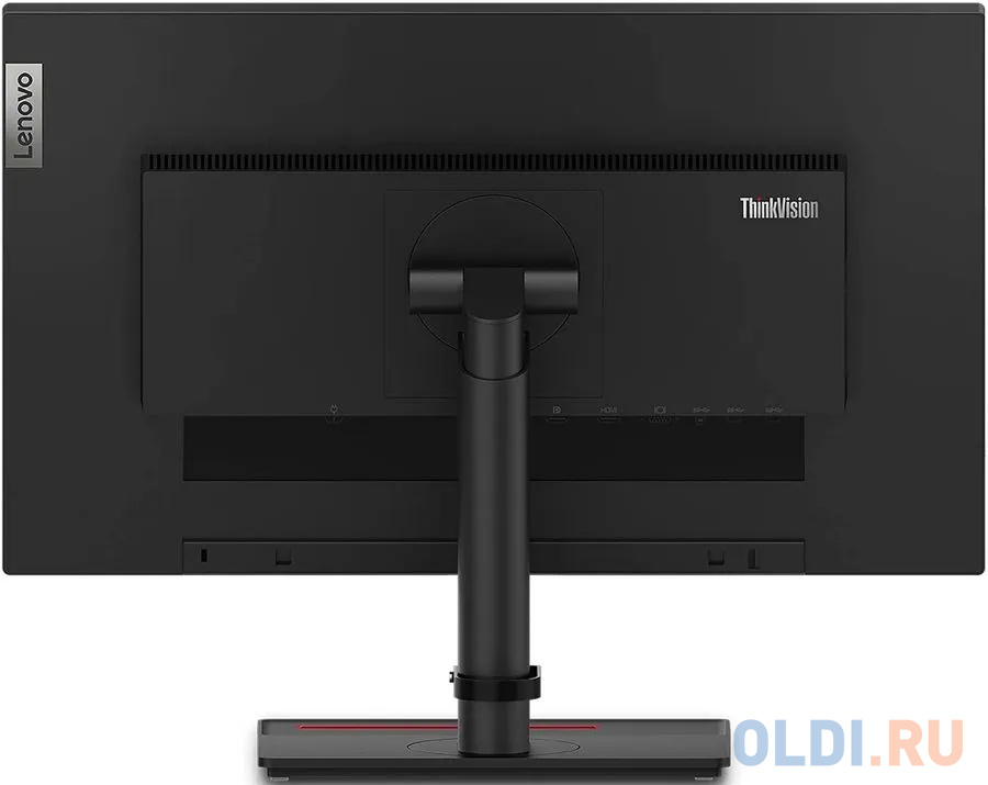 Монитор Lenovo 23.8" ThinkVision T24i-2L черный IPS LED 4ms 16:9 HDMI матовая HAS Piv 250cd 178гр/178гр 1920x1080 60Hz VGA DP FHD USB 5.9кг
