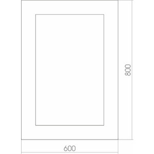 Зеркало Mixline Галактика 60х80 с подсветкой и датчиком движения (4620001987771)