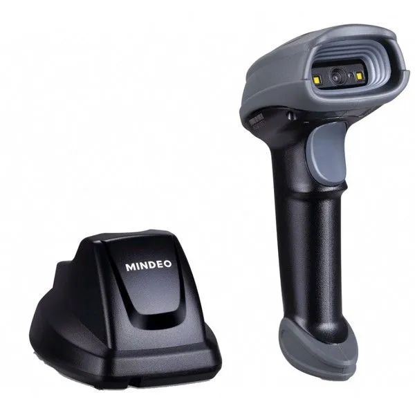 Сканер штрих-кода Mindeo CS2291, ручной, Image, Bluetooth, USB, беспроводной, 1D/2D, черный/серый, IP54 (CS2291-HD)
