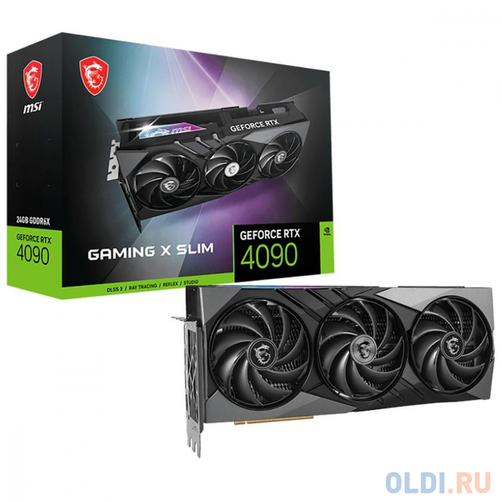 Видеокарта/ GeForce RTX 4090 GAMING X SLIM 24G