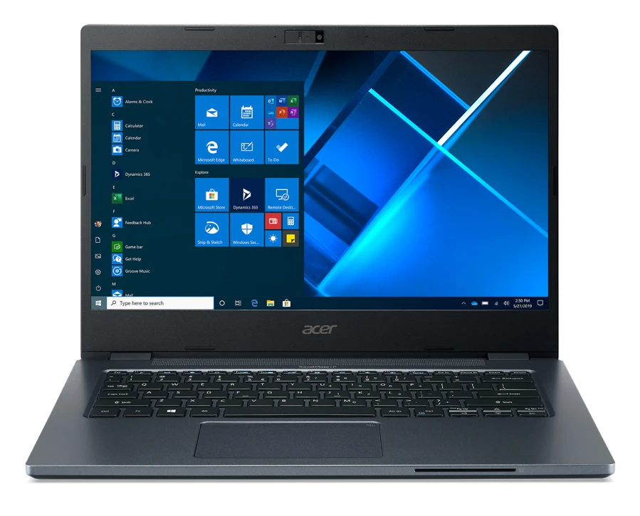 Ноутбук Acer TravelMate P4 TMP414-51 14" IPS 1920x1080, Intel Core i5-1135G7 2.4GHz, 16Gb RAM, 512Gb SSD, DOS, темно-синий (NX.VPAER.00C)