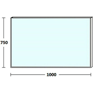 Зеркало De Aqua Сильвер 100х75 черный (261674)