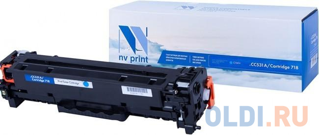 Картридж NV-Print NV-718C 2900стр Голубой в Москвe