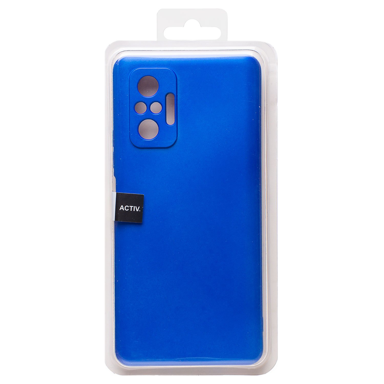 Чехол-накладка Activ Full Original Design для смартфона Xiaomi Redmi Note 10 Pro Global, силикон, темно-синий (217076)