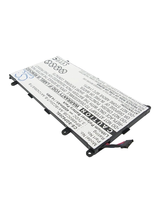 Аккумулятор CameronSino CS-SGP620SL, 3.7V, 4000mAh, Li-pol для Samsung Galaxy Tab 7.0 P3100, P3110, P3113, SGH-T869, P6200T