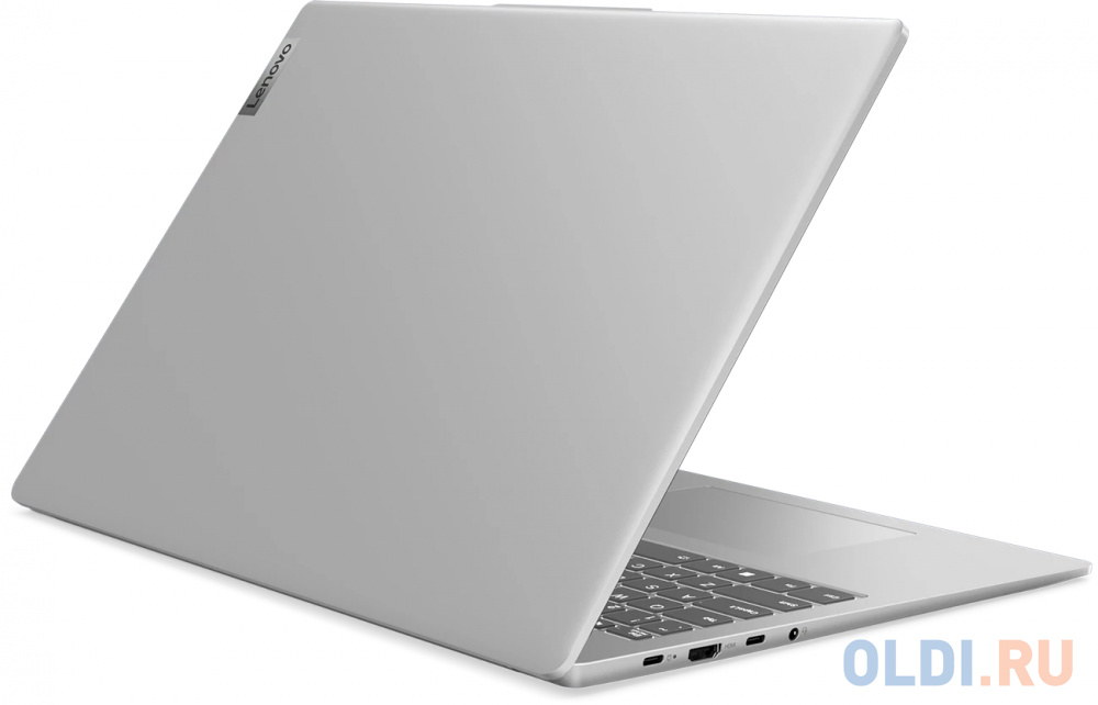 Ноутбук Lenovo IdeaPad Slim 5 16IRL8 Core i7 13620H 16Gb SSD1Tb Intel UHD Graphics 16" IPS 2.5K (2560x1600) noOS l.grey WiFi BT Cam (82XF004URK)