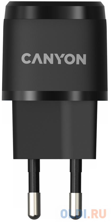 Canyon, PD 20W Input: 100V-240V, Output: 1 port charge: USB-C:PD 20W (5V3A/9V2.22A/12V1.66A) , Eu plug, Over- Voltage ,  over-heated, over-current and в Москвe