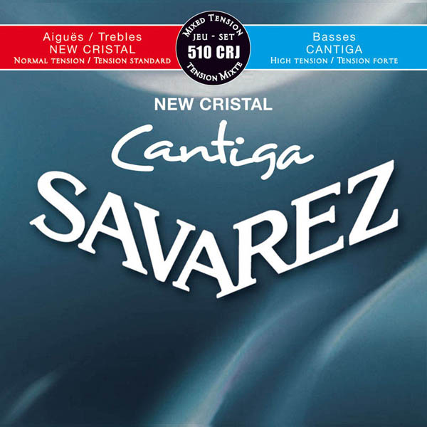 Струны Savarez 510CRJ New Cristal Cantiga нейлон для классической гитары