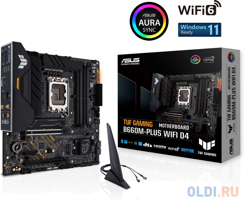 Материнская плата ASUS TUF GAMING B660M-PLUS WIFI D4 90MB1930-M0EAY0 в Москвe