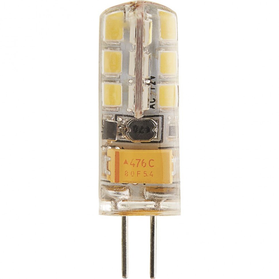 Лампа светодиодная G4, JCD, 220В, 5Вт, 500лм, 6400K/холодный, 80 Ra, FERON LB-432 (25862)