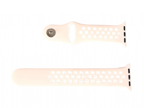 Ремешок mObility для Apple Watch, 38-40 мм, Дизайн 1, розовый (УТ000018901)