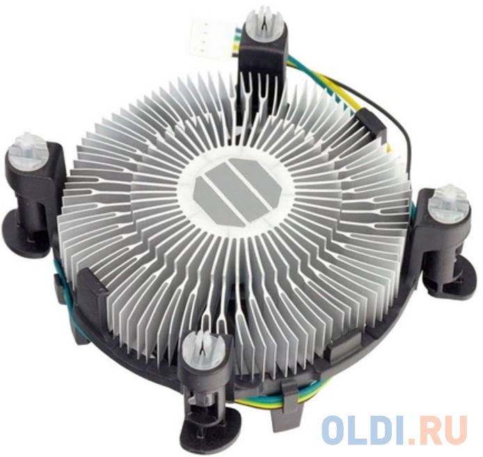 Cool system ACD ACD-CD5L3-A Cooler, s.115x, TDP 65W, 2300rpm, 23.5dBA, push-pin, 3pin ,OEM {50