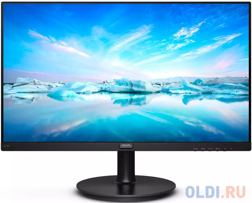 Монитор LCD 27'' 16:9 1920х1080(FHD) IPS, nonGLARE, 250cd/m2, H178°/V178°, 1000:1, 16.7M Color, 4ms, VGA, DP,HDMI, Tilt, Audio out, 2Y, Blac