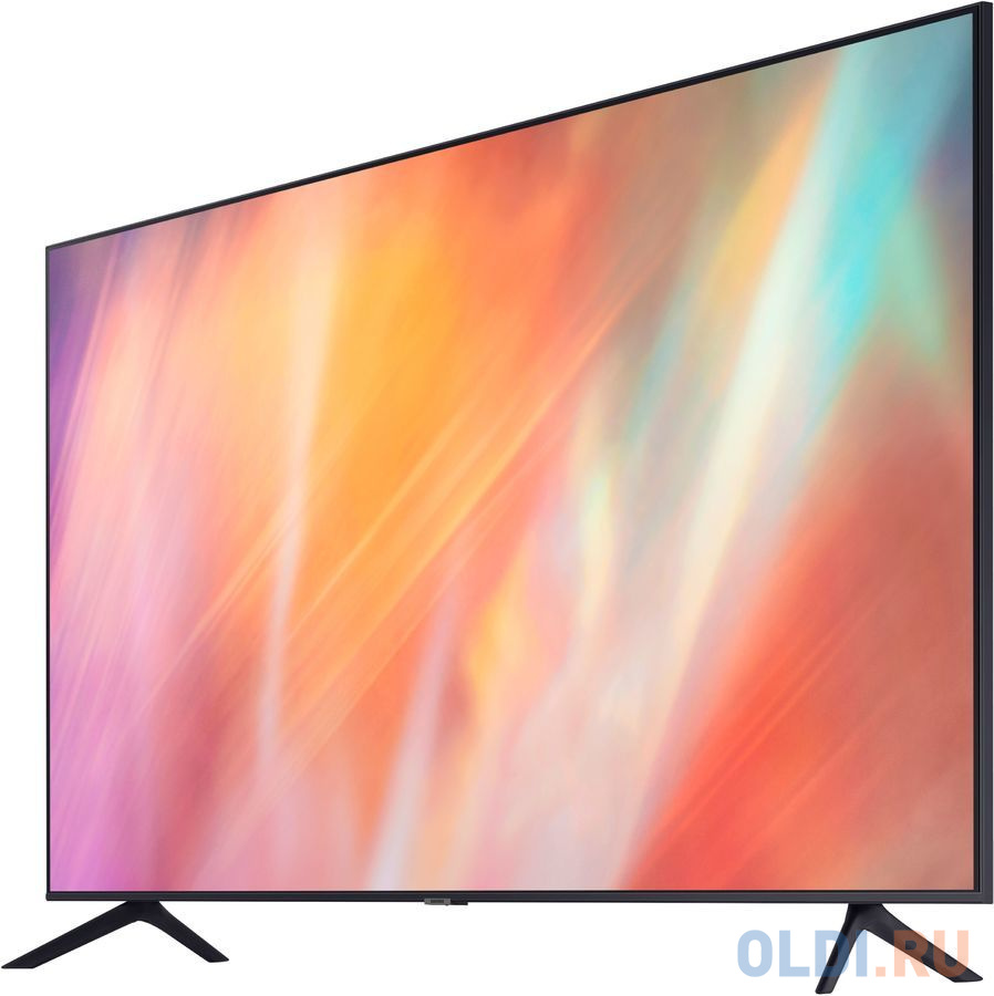 Телевизор 65" Samsung UE65AU7100UXCE титан 3840x2160 60 Гц Smart TV Wi-Fi USB 3 х HDMI RJ-45 Bluetooth