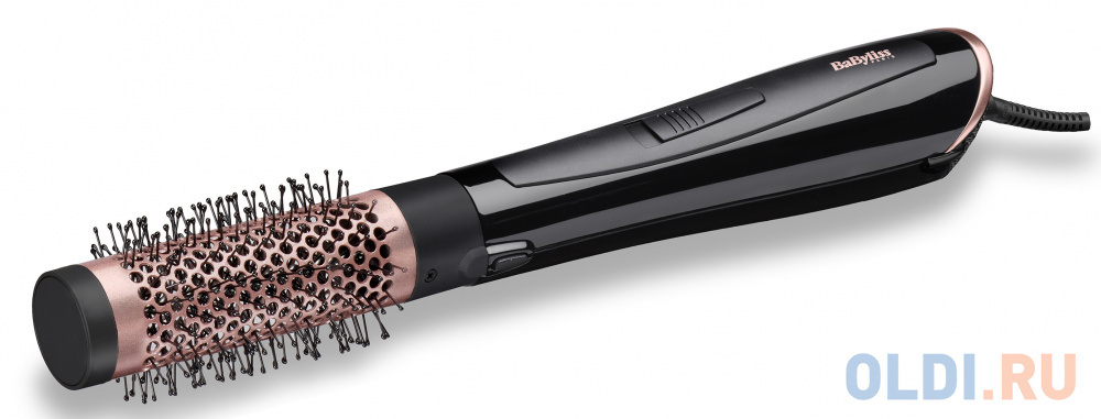 Фен-щетка BaByliss AS126E 1000Вт чёрный розовый