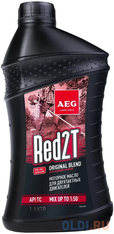 AEG Universal 2T Motor Oil API TC Масло 2Т мин. 1л