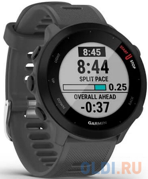 Смарт-часы Garmin Forerunner 55 серый 42мм