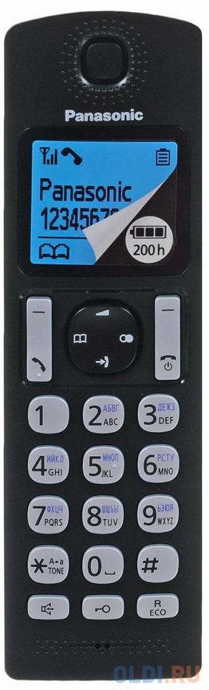 Телефон DECT Panasonic KX-TGC310RU1 АОН, Caller ID 50, Эко-режим, Память 50, Black-List