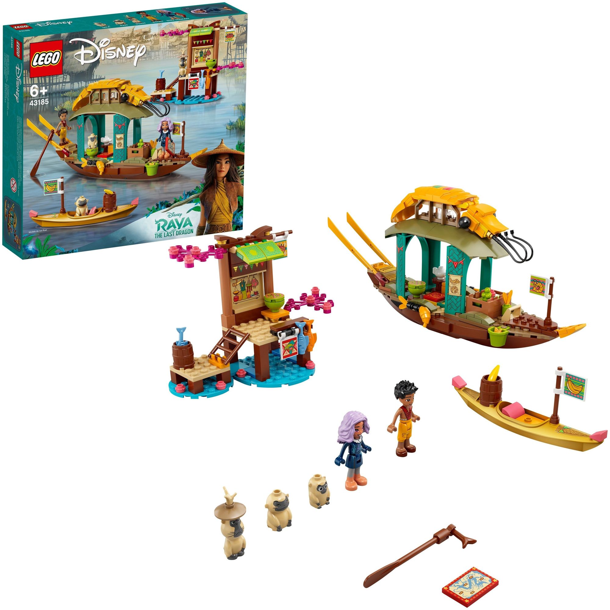 Конструктор LEGO Disney Princess "Лодка Буна" 43185