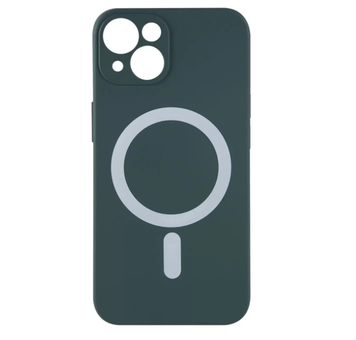 Чехол накладка Barn&Hollis для iPhone 13 mini, для magsafe, зеленая