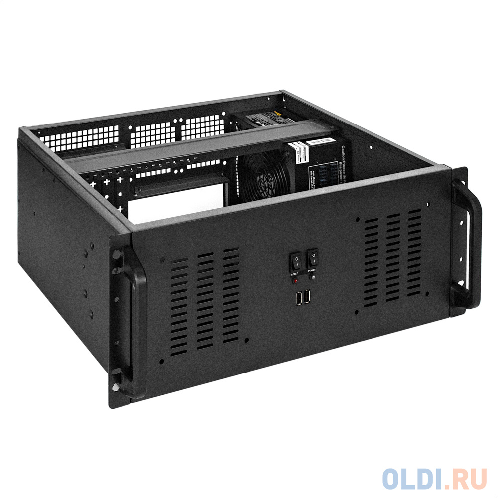 Серверный корпус ExeGate Pro 4U350-02 <RM 19", высота 4U, глубина 350, БП 1100RADS, 2*USB>