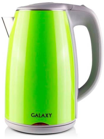 Чайник электрический Galaxy GL 0307 зеленый/серый, нержавеющая сталь/пластик (ГЛ0307ГРИН)