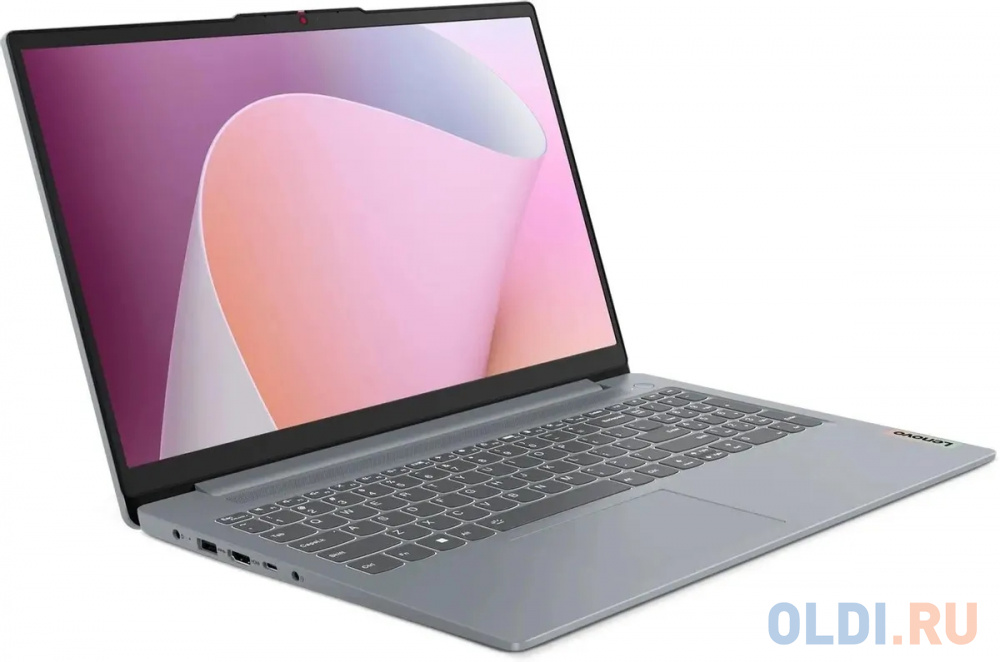 Ноутбук Lenovo IdeaPad Slim 3 15AMN8 Ryzen 5 7520U 8Gb SSD512Gb AMD Radeon 610M 15.6" IPS FHD (1920x1080) Windows 11 Home grey WiFi BT Cam (82XQ0 в Москвe