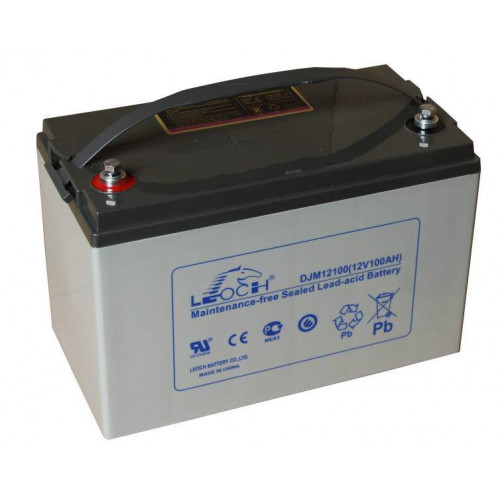 Аккумуляторная батарея для ИБП Leoch DJM12100, 12V, 100Ah