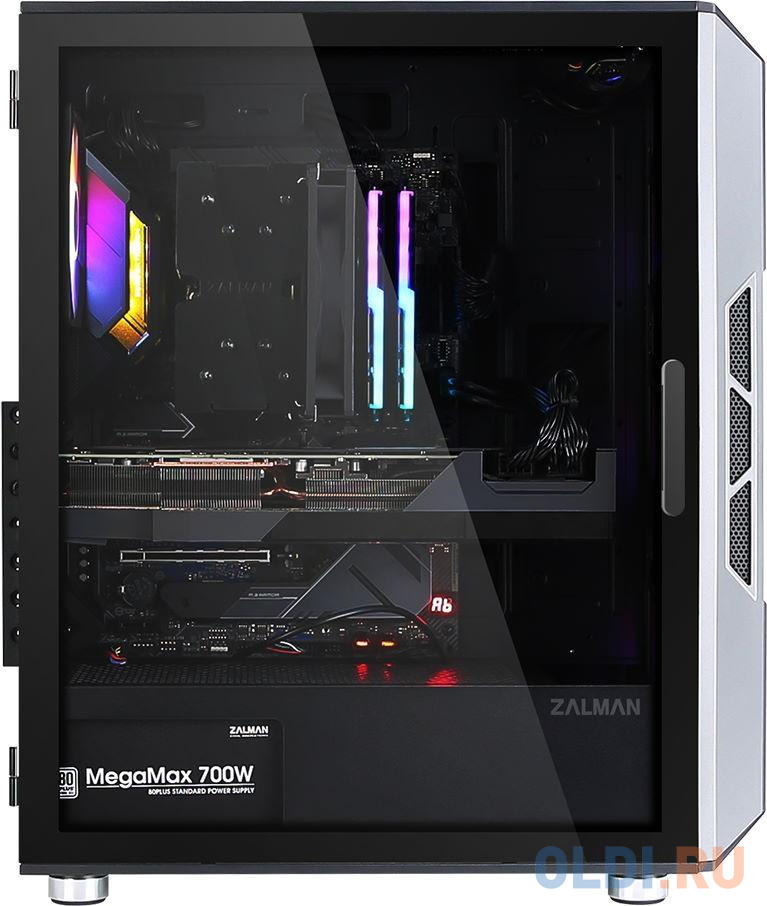 Корпус ATX Zalman I3 NEO Без БП чёрный