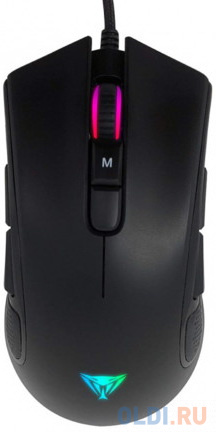 Игровая мышь Patriot Viper V550 (PixArt 3325, Omron, 9 кнопок, 5000 dpi, RGB подсветка, USB)