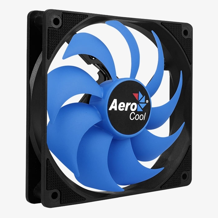 Вентилятор Aerocool Motion 12 Black (120мм, 22dB, 1200rpm, Molex) RTL