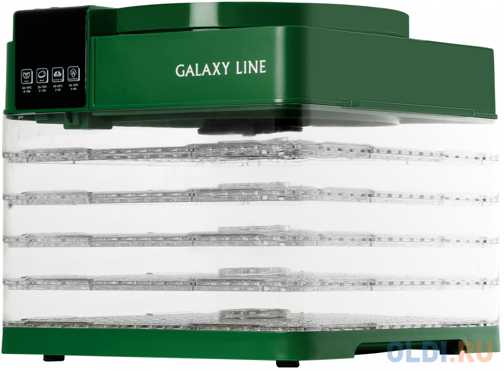 Сушилка для овощей и фруктов LINE GL 2630 GREEN GALAXY в Москвe