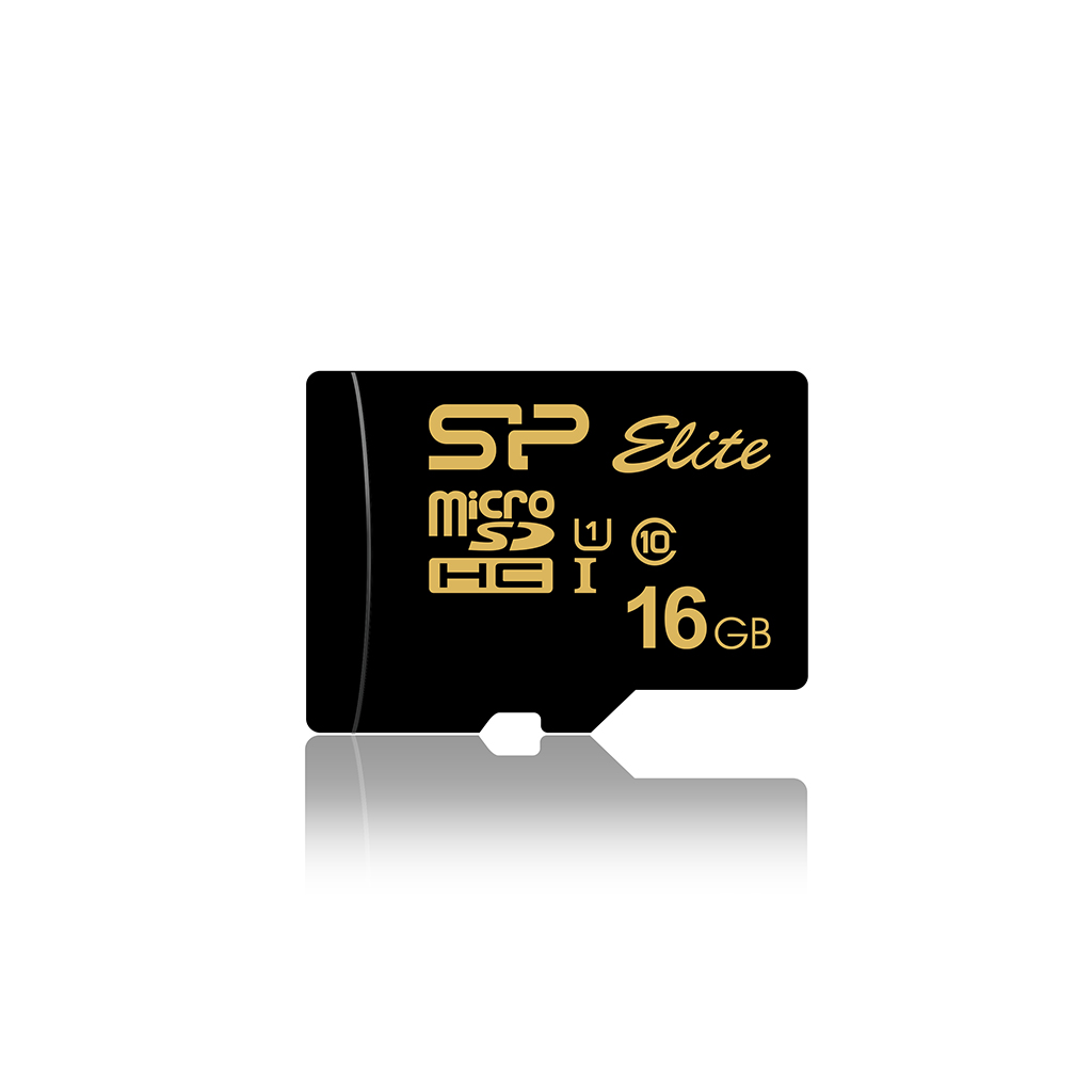 Карта памяти Silicon Power 16GB Elite Gold microSDHC Class 10 UHS-I U1 85Mb/s SP016GBSTHBU1V1G в Москвe