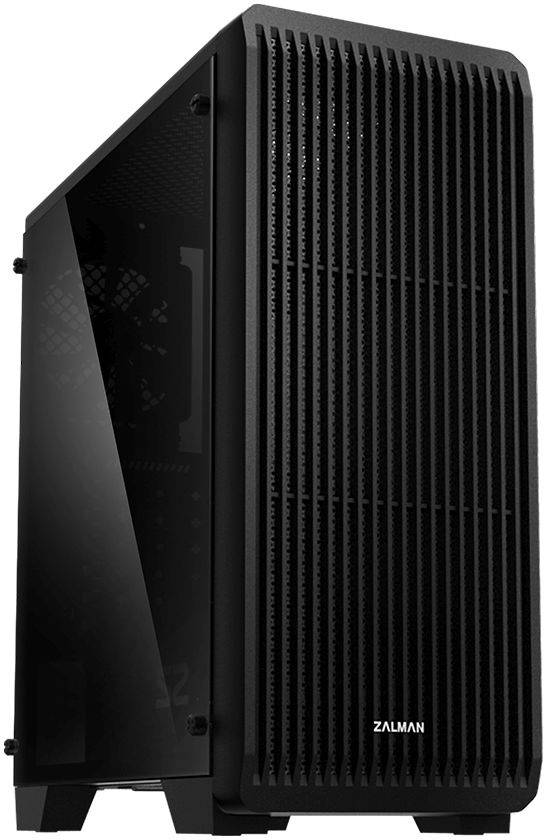 Компьютерный корпус ATX Zalman S2 TG черный (s2 tg black)