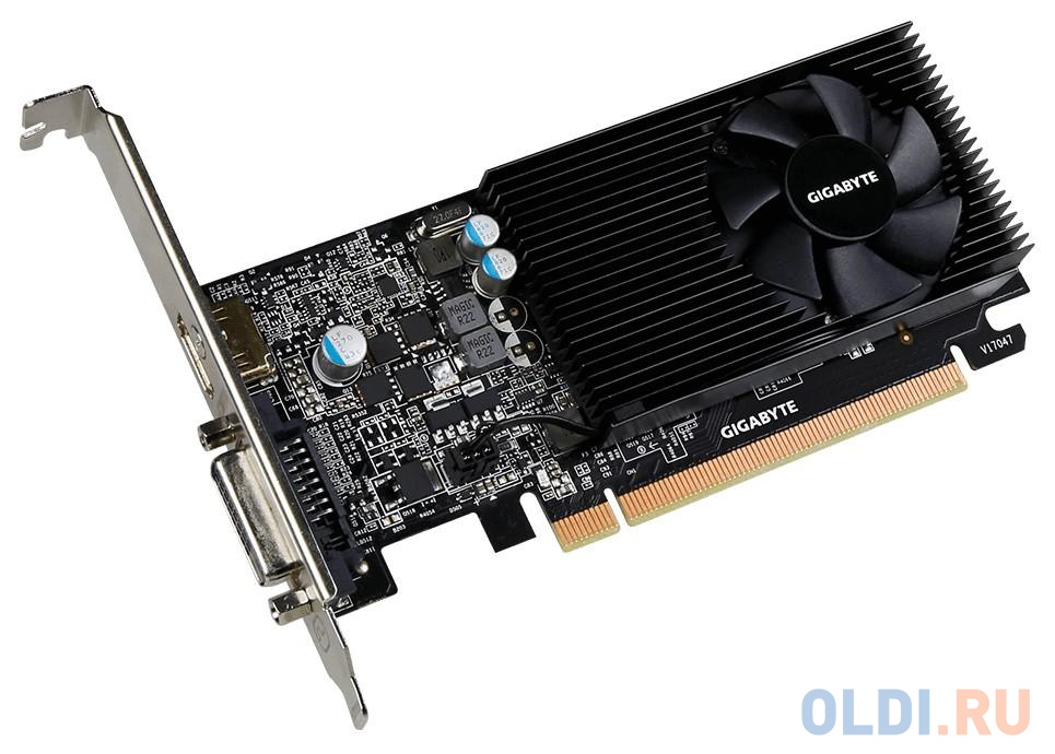 Видеокарта GigaByte GeForce GT 1030 GV-N1030D5-2GL 2048Mb