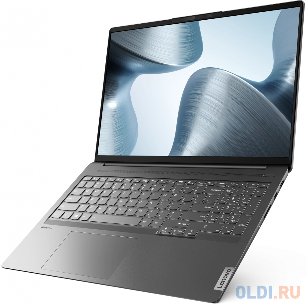 Ноутбук Lenovo IdeaPad 5 Pro 16IAH7 16" 2560x1600 Intel Core i5-12500H SSD 512 Gb 16Gb WiFi (802.11 b/g/n/ac/ax) Bluetooth 5.1 Arc A370M 4096 Мб в Москвe